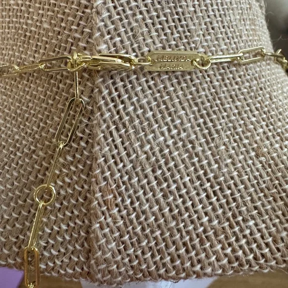 Melinda  Maria Not Your basic Samantha Pink Graduated Necklace - Picture 3 of 4